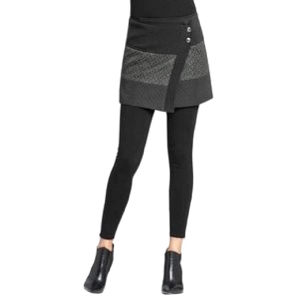 Cabi Swathe Mini Snap Skirt XS